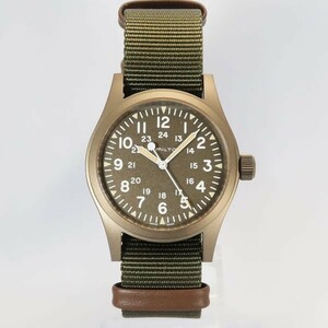 ハミルトン HAMILTON Khaki Field カーキ フィールド メカ メンズ NATOストラップ 38mm H69449961【H-50】