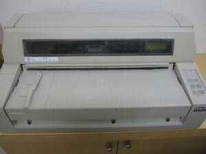 良品(OKI 8480SU-R OEM機)日立ドットプリンター PC-PD4081A 動作品 ドット抜けなし 伝票印刷にPrinfina IMPACT DX4081A 