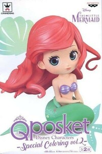 ZZ【A アリエル スペシャルカラー】リトルマーメイド Q posket Special Coloring vol.2 Ariel フィギュア アリエル 未開封 Qposket QP