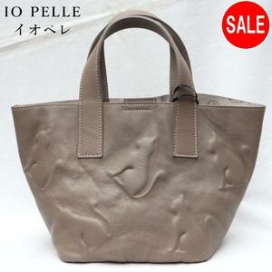 ★新品・未使用★定価29,700円　IO PELLE イオペレ 牛革　ミニトートバッグ　AMELIA MINI TOTE CAT ACACIA 猫イタリア製