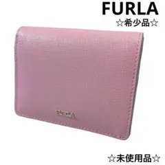 希少☆未使用品☆【FURLA】フルラ 花柄/てんとうむし ミニ ウォレット　財布