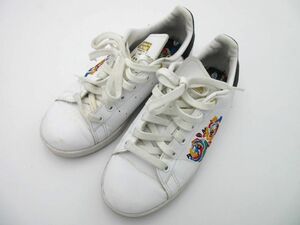 adidas アディダス art gw0567 ローカット スニーカー size22.5/白 ■■◎ ☆ ebb5 レディース