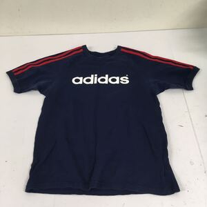 送料無料★adidas アディダス★半袖Tシャツ　トップス★Sサイズ★ネイビー#60926sae