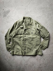 40s【デッドストック】US ARMY M41 M42 HBT ジャケット 40R 米軍実物 13スター ミリタリー m43 m51 m65 Ｎ1 G1 A2 USMC USN VINTAGE