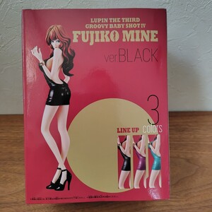 ルパン三世 GROOVY BABY SHOT Ⅳ FUJIKO MINE 峰不二子 Ver.BLACKフィギュア【未開封品・未使用品】