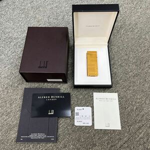 ダンヒル ライター ガスライター dunhill 喫煙グッズ ゴールドカラー RL8400