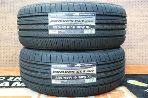 【工賃or送料無料】即納OK新品タイヤ225/45R19(225/45-19)2本SetトーヨーTOYOプロクセスCL1SUVアテンザワゴンMAZDA6ヴェゼル オデッセイ