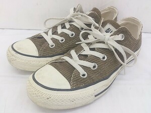 ◇ CONVERSE コンバース 1SC204 ALL STAR WASHEDCORDUROY OX スニーカー シューズ サイズ23cm ブラウン レディース