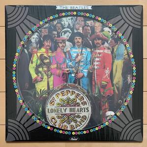 美品 レア! US盤 ピクチャー「The Beatles - Sgt. Pepper