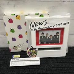 新品　希少　NEWS 15周年　ストロベリー　フォトフレーム時計　スタンド卓上