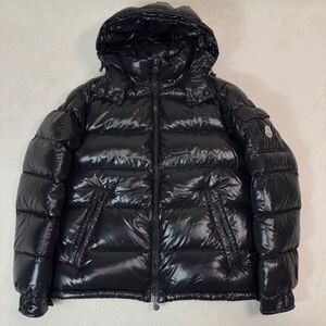 ☆極美・神サイズ☆ MONCLER MAYA モンクレール　マヤ　ダウンジャケット　3号　Lサイズ　ブラック　黒