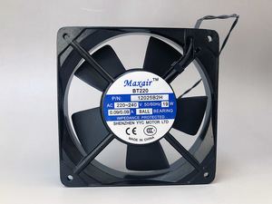 ★ACファン AC200V 120x120x25mm リード線付 BT220(Maxair)　管理番号[F1-0003]★