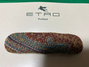 エトロ ETRO　バレッタ　ヘアアクセサリー　昔に購入したものです　イタリア製　新品　袋に破れ等あります　本体は問題ないと思います