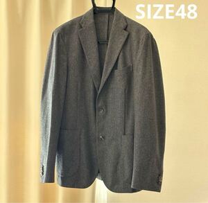 極美品　BOGLIOLI ボリオリK jacket Kジャケット 48グレー テーラードジャケット