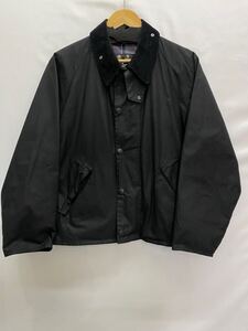 20241220【Barbour】バブアー TRANSPORT トランスポート ワックス コットン ショート ブルゾン 36 ジャケット 222MWX1678