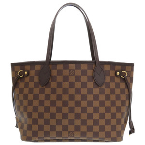 美品 ルイ ヴィトン ネヴァーフルPM ダミエ N51109 トートバッグ LV 0207 LOUIS VUITTON