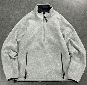 USA製 PATAGONIA パタゴニア グリセード プルオーバー ジャケット ハーフジップ リバーシブル ブラック/グレー メンズ STYLE 30273