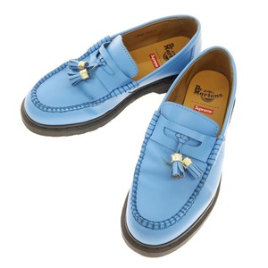 【中古】シュプリーム Supreme 2023年春夏 Dr.Martens Penton Tassel Loafer タッセルローファー ブルー【サイズUK8】