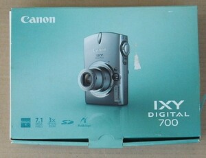 ★新品未使用品 Canon キャノン IXY DIGTAL 700 （シルバーグレー） イクシーデジタル　IXY700★