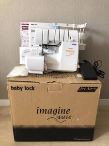 baby lock＊imagine wave＊BLE3ATWJ＊中古品＊動作品＊令和１年８月購入＊