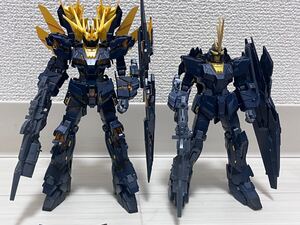 【組立済ジャンク】 HG 1/144 ユニコーンガンダム2号機 バンシィノルン ユニコーンモード デストロイモード 完成品