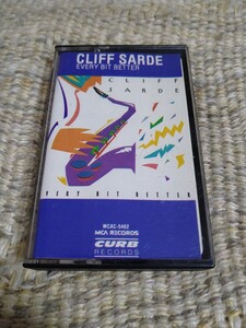 【輸入盤カセット】☆Cliff Sarde／Every Bit Better☆☆1983リリース コンテポラリー・ジャズ【カセット多数セール中…】