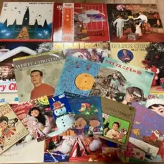 クリスマス【18枚】RE1007-13 レコード　讃美歌　サンタクロース