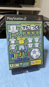 PS2047【クリックポスト】サカつく2002 J.LEAGUE プロサッカークラブをつくろう SEGA PS2 PlayStation2 SONY ソフト SLPM65109