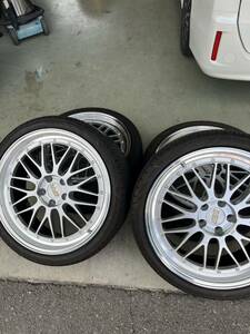 BBS ホイール 8.5j-20インチ 114.3 BRIDGESTONE レグノ245/35R20 