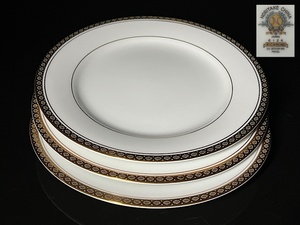 【瑞】ノリタケNoritake　RICHMOND　プレート３枚　径：２０．９ｃｍ