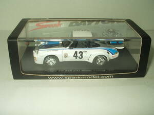 SPARK PORSCHE 911 RSR #43 1977 Daytona Winner / スパーク 1977デイトナ優勝車 ポルシェ 911 RSR ( 1:43 )