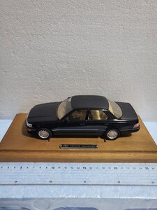 1989年 トヨタ非売品 TOYOTA SELSIOR トヨタセルシオ UCF10 黒色 ノベルティ ディスプレイミニカー ダイキャスト 10セルシオ 初代セルシオ