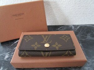 未使用品 / 本物・高級 ◆ ルイ・ヴィトン / LOUIS VUITTON ◆ キーケース ◆ ミュルティクレ4 ◆ モノグラム ■ M69517 ■