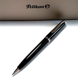 【plkb12】Pelikan　ペリカン　ボールペン　スーベレーン　K805　ブラック×シルバー　黒　ツイスト式　Souveran　定価52,800円