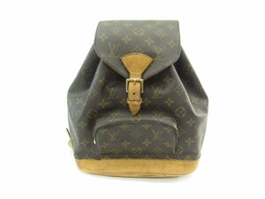 LOUIS VUITTON ルイヴィトン バック モンスリ MM モノグラム M51136 リュック 鞄 ∠UP4336