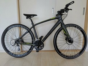 美品2015 SPECIALIZED Sirrus Comp Carbon Disc Ssize定価￥199,000(税込) スペシャライズド シラス カーボンフレーム&スペシャルセット 