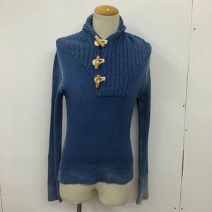 DENHAM XS デンハム ニット、セーター 長袖 01-13-01-71 Knit Sweater 青 / ブルー / 10090194