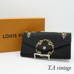 美品　LOUIS VUITTON ヴィトン　モノグラム　ジャングル　サラ　長財布　M67875