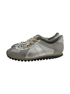 Paraboot◆GERMAN TRAINER/ローカットスニーカー/UK7.5/ホワイト/キャンバス/060512