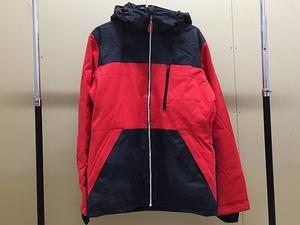 ビラボン BILLABONG 【未使用品】 スノーボード スノボジャケット メンズ Mサイズ オレンジ/ブラック AJ01M-757