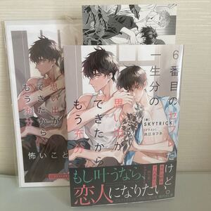 一月新刊　６番目のセフレだけど一生分の思い出ができたからもう充分　ＳＫYＴＲＩＣＫ　小冊子　イラカ