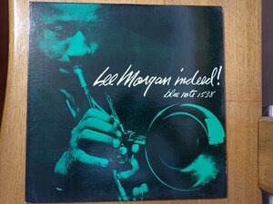 ■LP祭りBLUE NOTE　BLP1538　ＬＥＥ ＭＯＲＧＡＮ PRESENTING Indeed! リー・モーガン：US盤　キズ無■