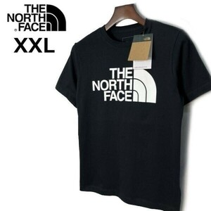 1円～!売切!【正規新品】THE NORTH FACE◆W S/S HALF DOME TEE 半袖 Tシャツ US限定 ビッグロゴ アウトドア キャンプ(XXL)黒 180902-13