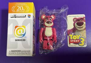 BE@RBRICK シリーズ20 CUTE ロッツォ 袋未開封品 メディコムトイ ベアブリック トイストーリー3 SERIES MEDICOMTOY 2010年 TOYSTORY3 LOTSO