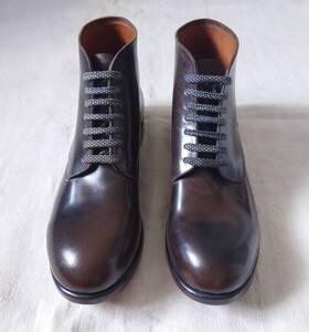 【新品】希少 m_moriabc メモリア aa_Dve 7 hole boots 41 Horween genuine shell cordovan CDIEM カルペディエム LMアルティエリ