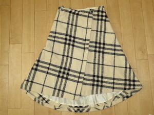 ☆BURBERRY☆バーバリー☆冬スカート☆サイズ14