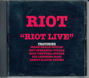 ライオット/RIOT/RIOT LIVE/ライオット・ライヴ