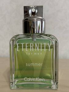 廃盤　限定　カルバンクライン　エタニティサマー　100ml 残量たっぷり　Calvin Klein ETERNITY for men summer 2009