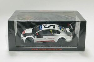 ○MA115 Spark 1/43 WTCC シトロエン　Citroen C-Elysee 2015 R2RACE of Argentina スパークモデル Sebastien lobe