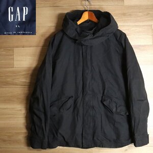 B9Y/Y8.12-1　アメリカ古着　GAP　ギャップ　M65タイプ　フィッシュテール　モッズコート　ミリタリージャケット　メンズ　XLサイズ